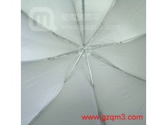 【广告伞定制】理想空间室内设计公司 广告伞 三折伞图3