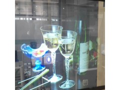 立体成像膜 全息正投 商场门店广告 橱窗广告投影全息膜图2