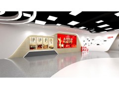 山东展柜定制设计制作加工厂展台搭建特装展柜厂护墙板造型墙制作图2