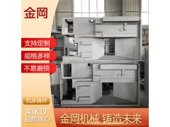 机械加工翻砂真空铸造床身 金岡机械 HT250材质 按需定制图2