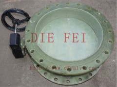 蜗轮玻璃钢蝶阀图3