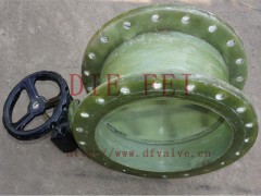 蜗轮玻璃钢蝶阀图4