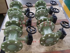 蜗轮玻璃钢蝶阀图5